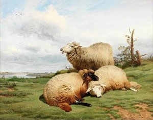 Midday Repose — Thomas Sidney Cooper