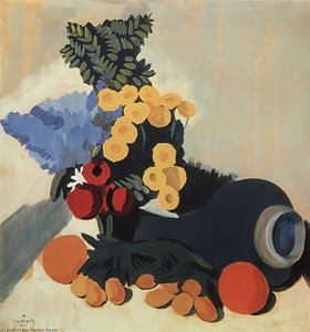 Blue Pitcher — Martiros Sarian