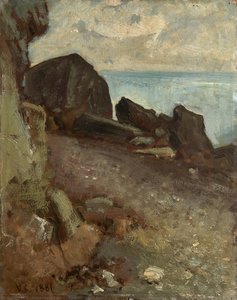 Rocks in Sestri Levante