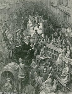 London Street Scene — Paul Gustave Doré