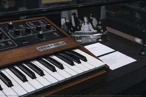Installation View Of Tangerine Dream: Zeitraffer In The Barbican Music Library, London — Barbican Music Library
