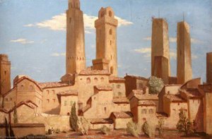 San Gimignano, Italy, 1925 — Philip Douglas Maclagan
