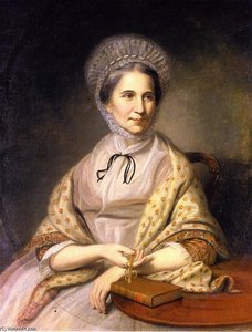 Mrs. Thomas Ellott (mary Chase) — Charles Willson Peale