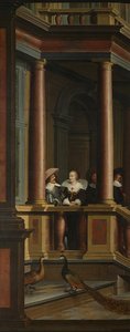 A Seven-part Decorative Sequence: An Outdoor Stairway, Dirck Van Delen, 1630 - 1632 — Dirck Van Delen