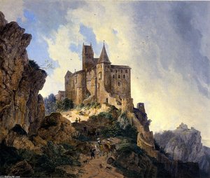 Burg Kipfenberg Im Altmühltal — Domenico Quaglio