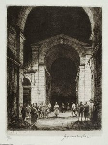 Rialto At Night, Venice — Herman Armour Webster