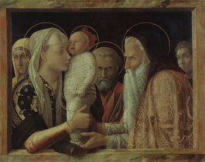 The Presentation — Andrea Mantegna, Early Renaissance
