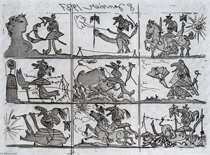Dream And Lie Of Franco — Pablo Picasso, Cubist Surrealism