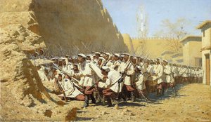 At The Fortress Walls. Let Them Enter — Vasily Vasilevich Vereshchagin