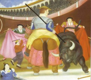 La Pica — Fernando Botero