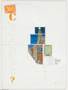 Untitled (cityscape) — Joseph Cornell