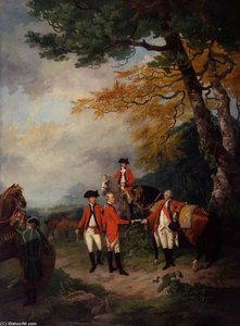 Sir John Irwin, Kb, Reviewing Troops In Dublin