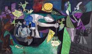 Night Fishing At Antibes — Pablo Picasso