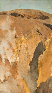 Twelve Studies Of Vesuvius — Giuseppe De Nittis, Impressionistic Landscape