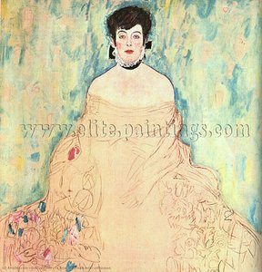 18 Amalie Zuckerkandl, Unfinished — Gustav Klimt, Symbolism