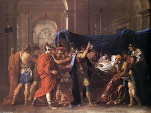 The Death Of Germanicus — Nicolas Poussin, Baroque