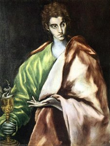 Apostle St John The Evangelist — El Greco, Mannerism