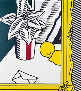 Painting (still Life With Envelope) — Roy Lichtenstein