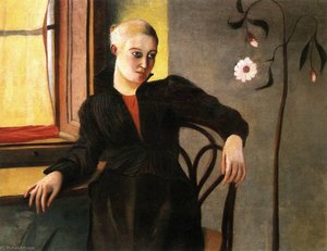 Woman Sitting By The Window — Tivadar Csontváry Kosztka