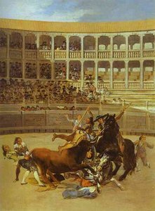 Death Of The Picador — Francisco José De Goya Y Lucientes, Romanticism