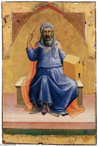 Noah — Lorenzo Monaco, International Gothic Style