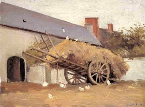 Loaded Haycart — Gustave Caillebotte
