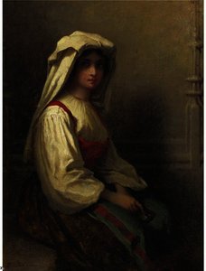 The Bohemian Girl — Jonathan Eastman Johnson