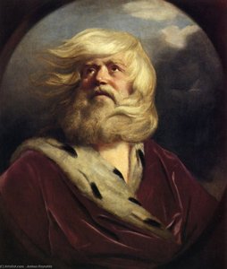 Study For King Lear — Sir Joshua Reynolds