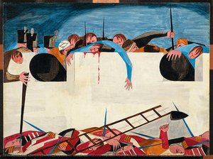 I Cannot Speak Sufficiently In Praise Of The Firmness And Deliberation With Which My Whole Line Received Their Approach... -andrew Jackson, New Orleans, 1815 — Jacob Lawrence