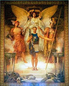 Victor, (painting) — Edwin Howlan