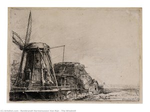 The Windmill — Rembrandt Van Rijn