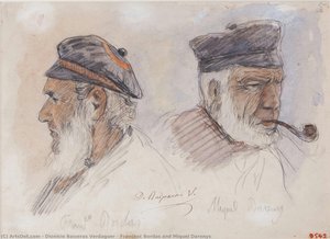 Francesc Bordas And Miquel Darenys — Dionisio Baixeras Verdaguer