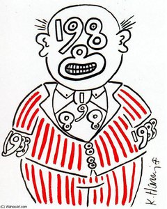 Untitled (873) — Keith Haring