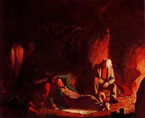 The Belated Wayfarers — George Caleb Bingham