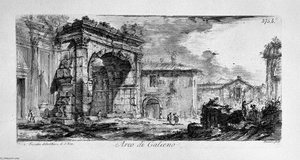 Tomb Of The Three Brothers In Albano Curiatii — Giovanni Battista Piranesi
