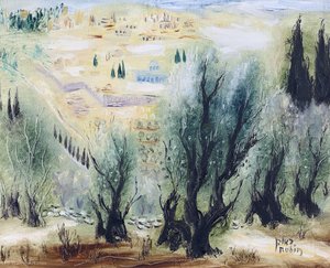Jerusalem, (1967) — Reuven Rubin