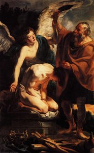The Sacrifice Of Isaac — Jacob Jordaens, Baroque