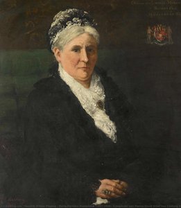 Maria Hermina Heemskerk (1827-1908). Echtgenote van Menno David Graaf van Limburg Stirum, Hendrik Willem Mesdag, 1887