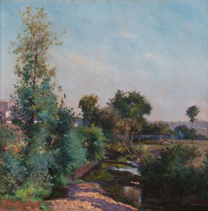 Landscape — Artur José De Sousa Loureiro, Impressionistic Landscape Painting