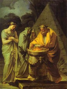The Sacrifice To Vesta — Francisco José De Goya Y Lucientes