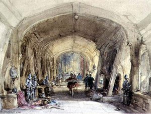 Interior Of A Baronial Hall — George Cattermole