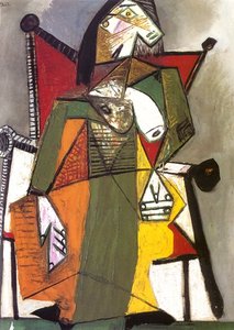 Woman Sitting In An Armchair — Pablo Picasso