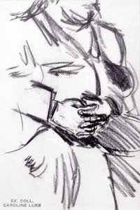 Man With Hands Folded — George Benjamin Luks