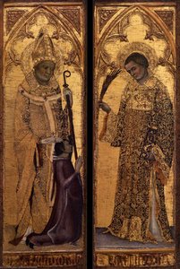 St Hermagoras And A Donor St Fortunatus — Matteo Giovanetti