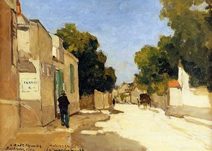 House Of Millet At Barbizon — Johan Hendrik Weissenbruch