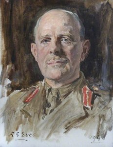 Field Marshal Lord Gort (1886–1946), Vc, Commandant, Staff College (1936–1939) — Reginald Grenville Eves