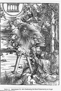 St John Swallowing The Book — Albrecht Dürer, Northern Renaissance Printmaking