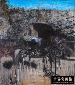 Figure In A Landscape — Francis Bacon