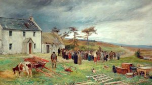 A Highland Auction — John Macwhirter