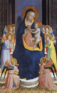 San Domenico Altarpiece (detail) — Fra Angelico